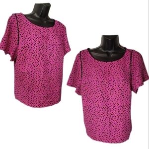 3/$15 Worthington Geometric Blouse